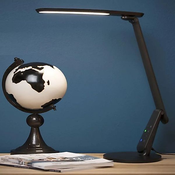 LED Schreibtischleuchte Practico in Schwarz 10W 430lm günstig online kaufen