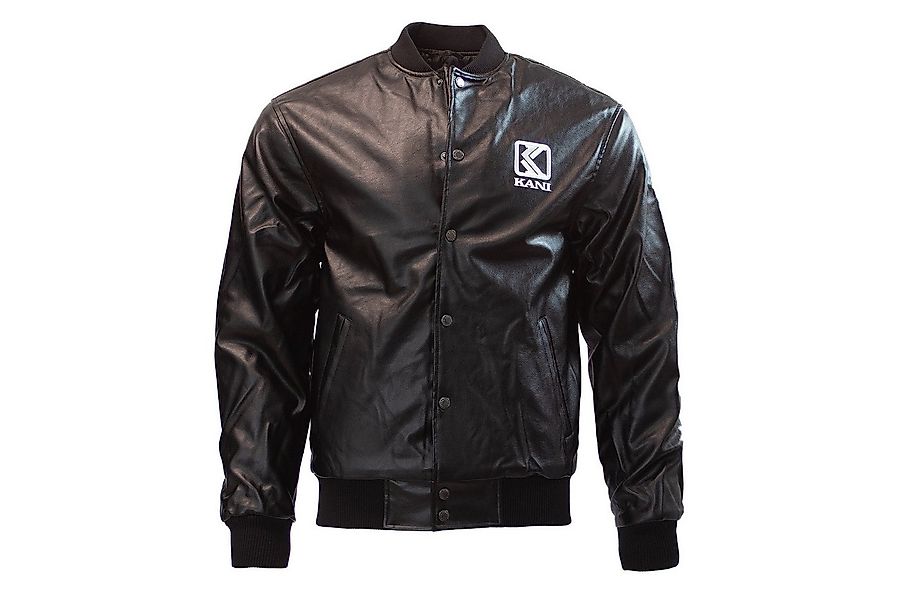Karl Kani Collegejacke Karl Kani OG Fake Leather College Jacket Black günstig online kaufen