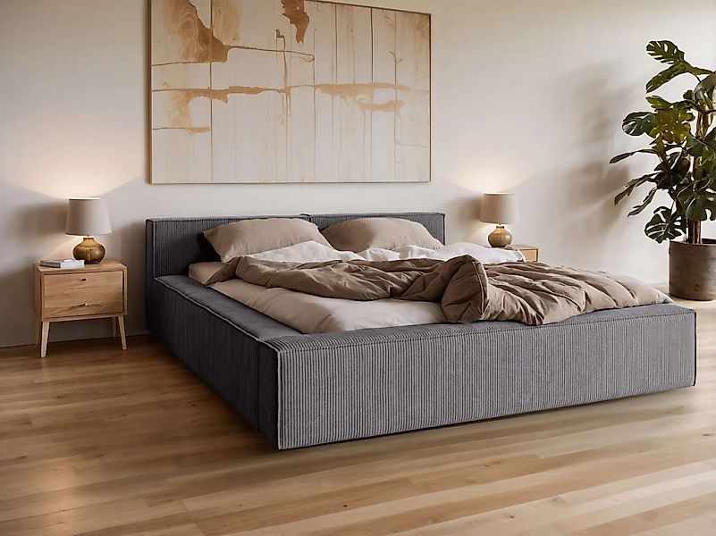 Home affaire Polsterbett "LAUREDA Bettgestell mit Lattenrost, in 4 Breiten- günstig online kaufen