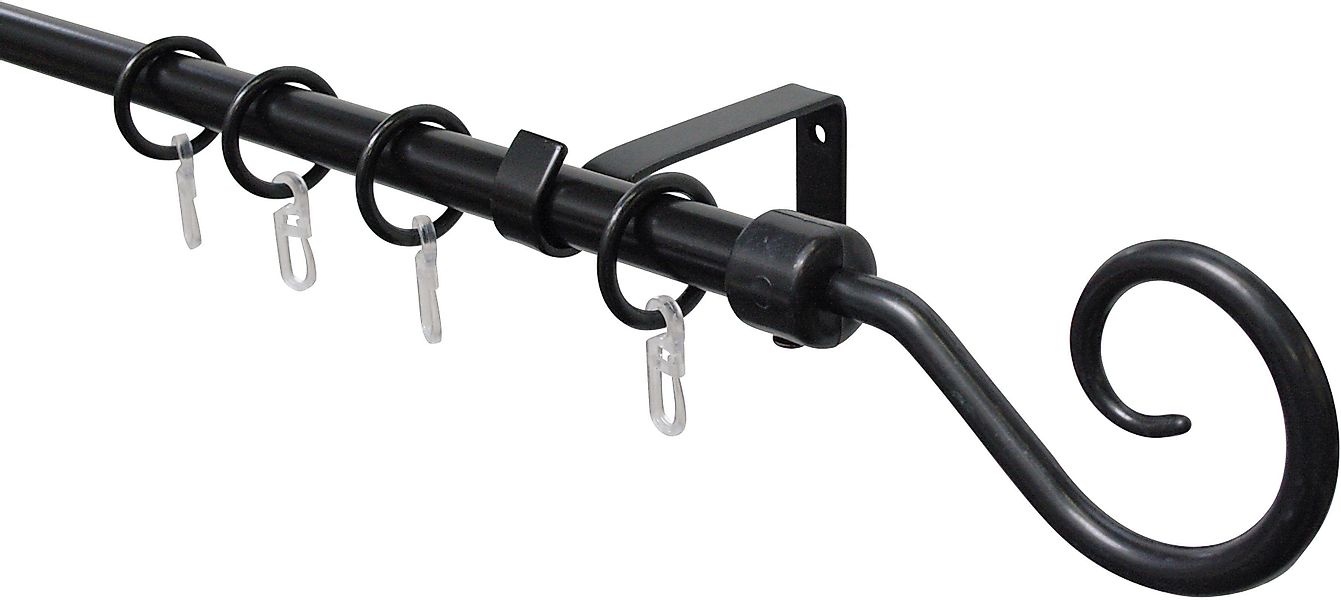 GARDINIA Gardinenstange Set Metall, 1-läufig, ausziehbar, günstig online kaufen
