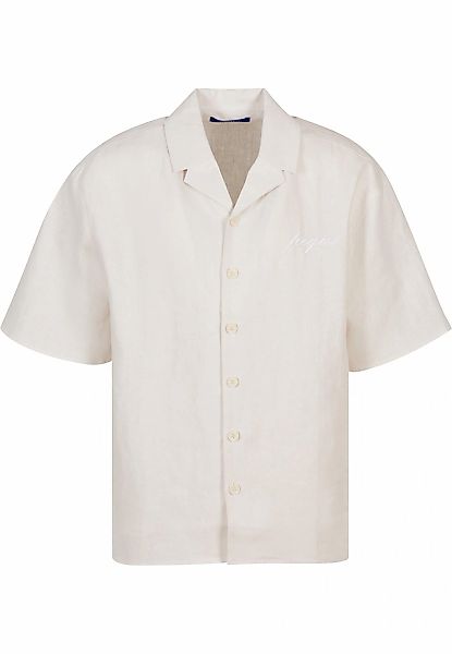 PEQUS Langarmhemd "PEQUS PEQUS Chest Logo Linen Shirt", 1 Stk. günstig online kaufen