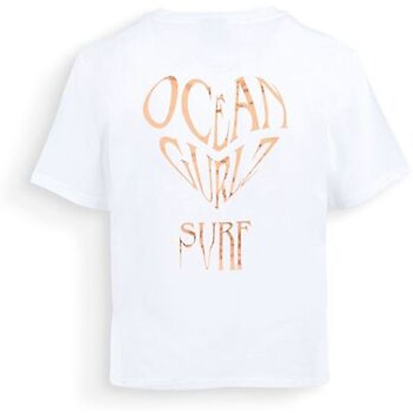 No Name  T-Shirt CARTER T SHIRT W - COTTON - BLANC/OR günstig online kaufen