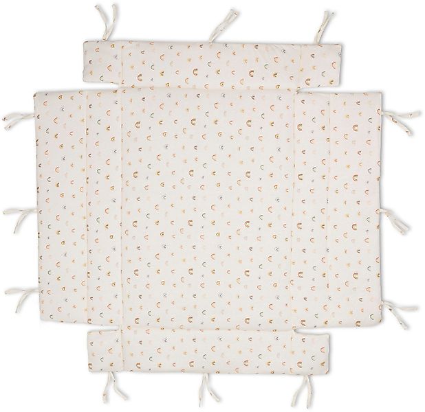 Fillikid Laufgittereinlage Jersey, Rainbow beige günstig online kaufen