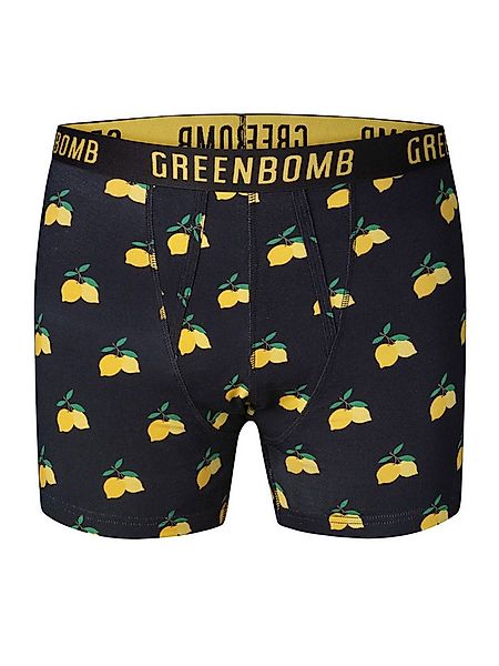 GreenBomb Boxer Trunk Lemons GOTS-zertifizierte Herstellung, hautfreundlich günstig online kaufen