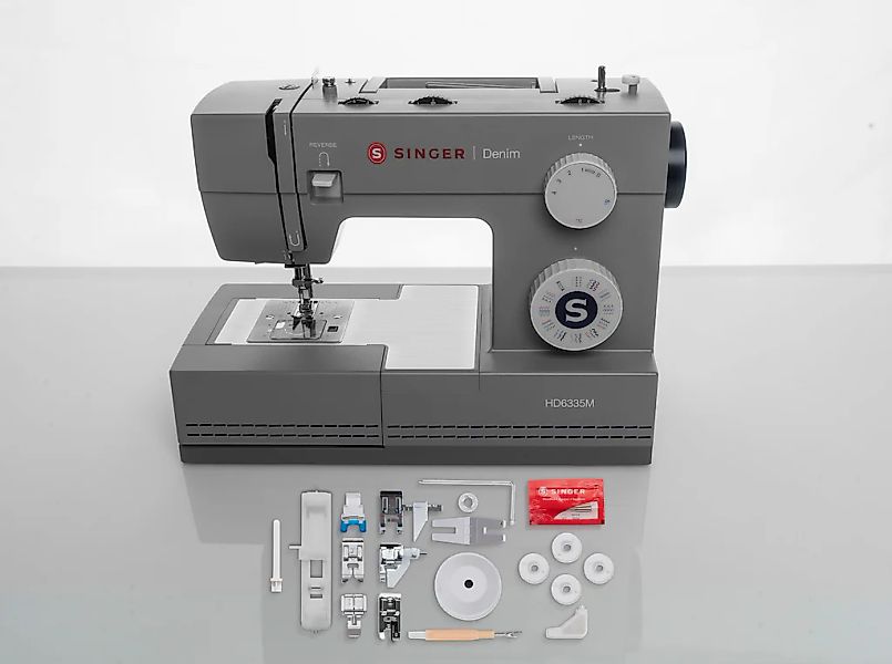 Singer Freiarm-Nähmaschine "Denim HD 6335M" 32 Programme günstig online kaufen