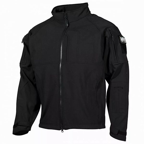 MFHHighDefence Softshelljacke Soft Shell Jacke, Liberty, sharkskin, schwarz günstig online kaufen