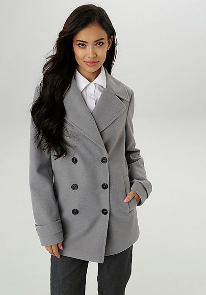 Aniston SELECTED Cabanjacke mit breitem Reverskragen günstig online kaufen