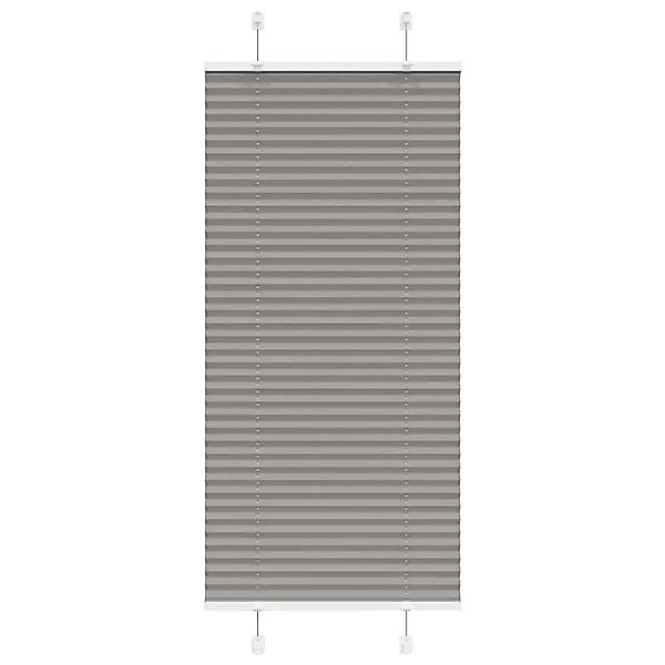 vidaXL Plissee Anthrazit 65x100 cm Stoffbreite 64,4 cm Polyester 4015068 günstig online kaufen