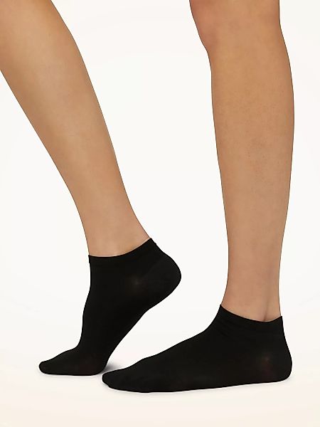 Wolford - Sneaker Cotton Socks, Frau, black, Größe: S günstig online kaufen