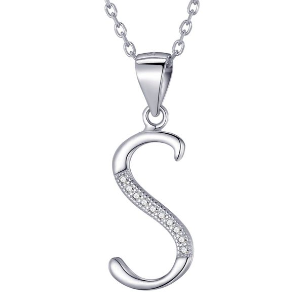 Morella Kette mit Anhänger Buchstabenkette Halskette günstig online kaufen