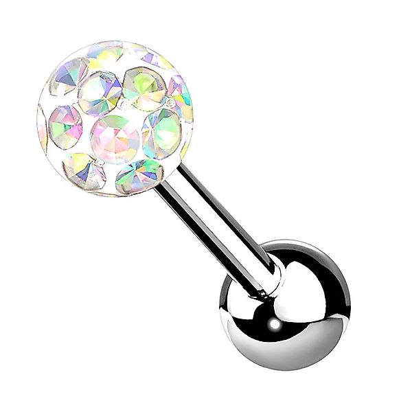 Taffstyle Piercing-Set Tragus Epoxy beschichtet Kristall günstig online kaufen
