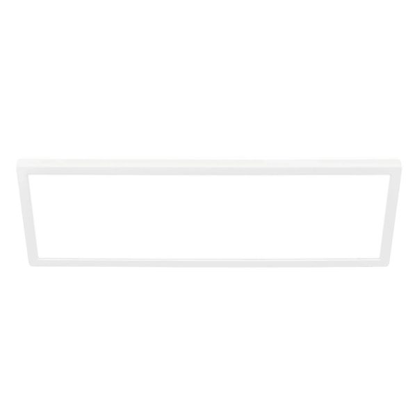 Briloner LED-Deckenleuchte Kada Ultraflach 58 cm x 20 cm x 2,8 cm Weiß günstig online kaufen