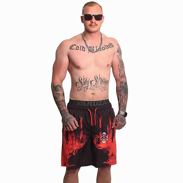 YAKUZA Boardshorts Burning Allover mit Doppelbund günstig online kaufen