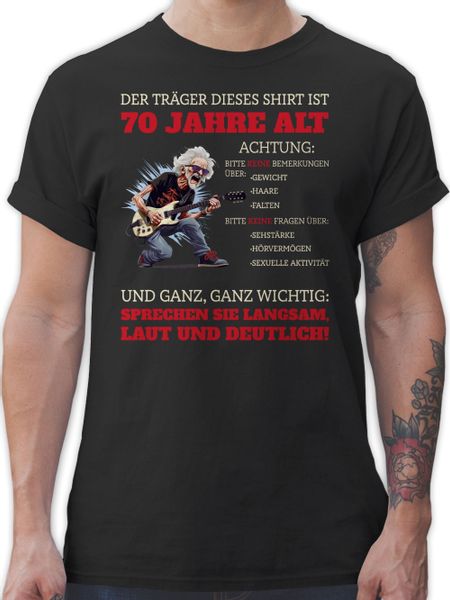 Shirtracer T-Shirt Alter Sack 70 - günstig online kaufen