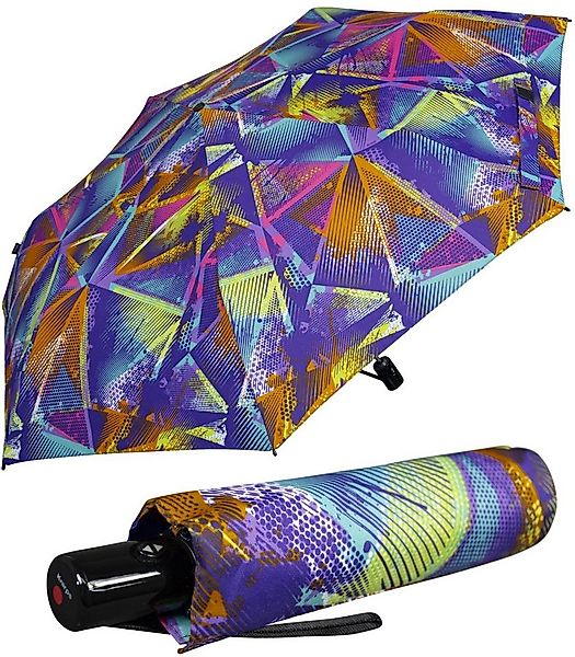 Knirps® Taschenregenschirm leichter, kompakter Schirm mit Auf-Zu-Automatik, günstig online kaufen