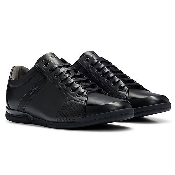 BOSS Herren Sneaker Leder Saturn Lowp günstig online kaufen
