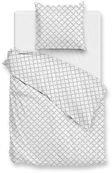 ZO HOME Bettwäsche "Linea-di-Satinado" 2 Stk. Bettwäsche aus 100% Baumwolle günstig online kaufen