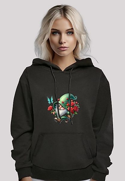 F4NT4STIC Kapuzenpullover Gnom Frühling Blumen Schmetterling Premium Qualit günstig online kaufen