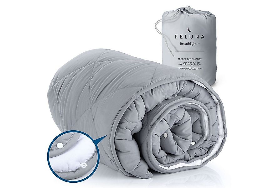 Wohndecke Feluna Wohndecke – 4-Jahreszeiten Steppdecke zweiteilig, Duo Bett günstig online kaufen