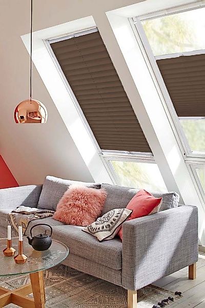 sunlines Dachfensterplissee »Classic Style Crepe«, Lichtschutz, verspannt, günstig online kaufen