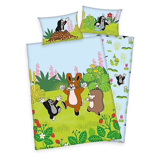 Familando Babybettwäsche Der Kleine Maulwurf Babybettwäsche günstig online kaufen