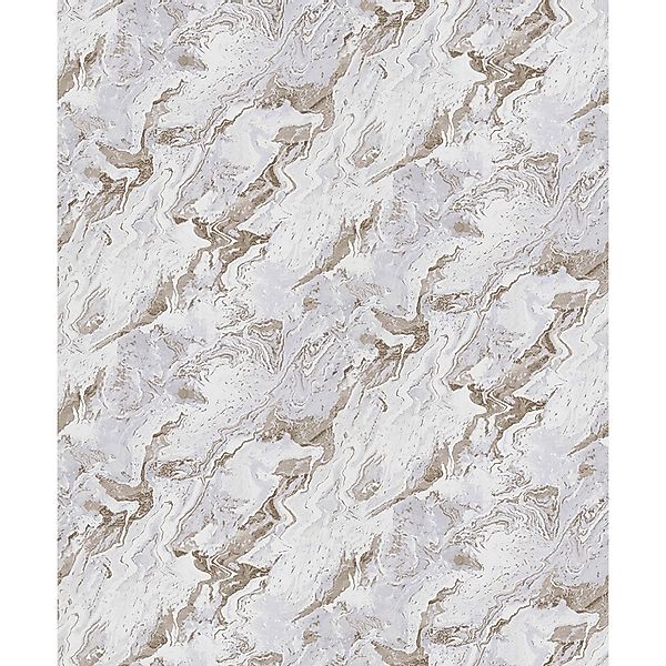 Erismann Vliestapete Stein Optik Marmor Grau Weiß Gold Metallic 10318-10 Ev günstig online kaufen