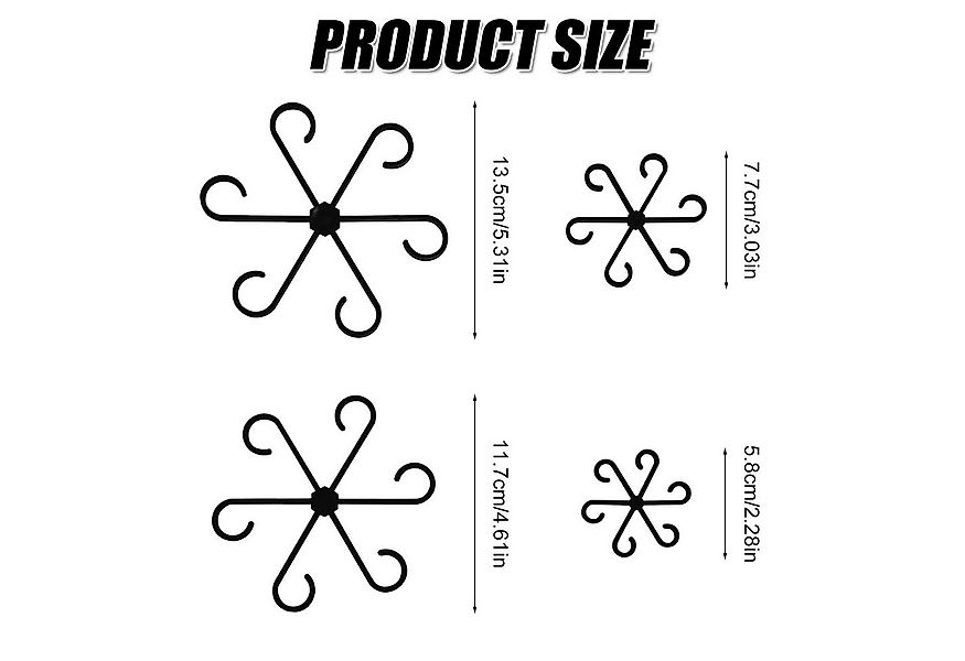 Coonoor Rankhilfe 16 Stück Pflanzenstütze,Pflanzenstielhalter Pflanzen Stüt günstig online kaufen