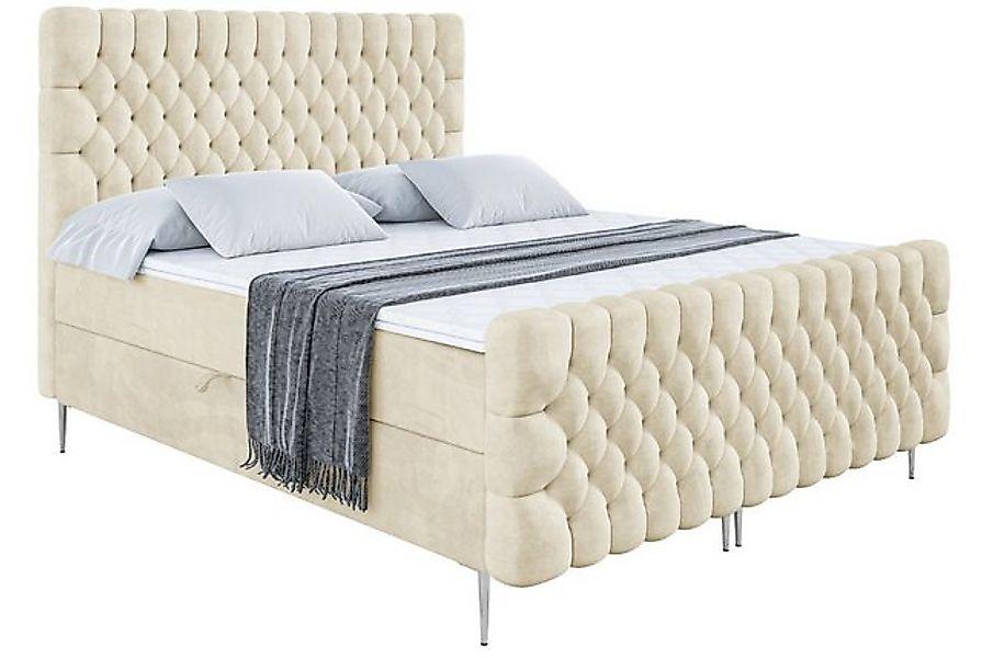 ALTDECOR Boxbett SERENE-F-Z (Multipocket-Matratze H4, H3 Matratze Bonellfed günstig online kaufen