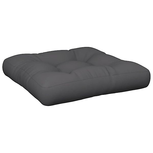 vidaXL Sitzauflage Palettenkissen Grau 60x60x12 cm günstig online kaufen