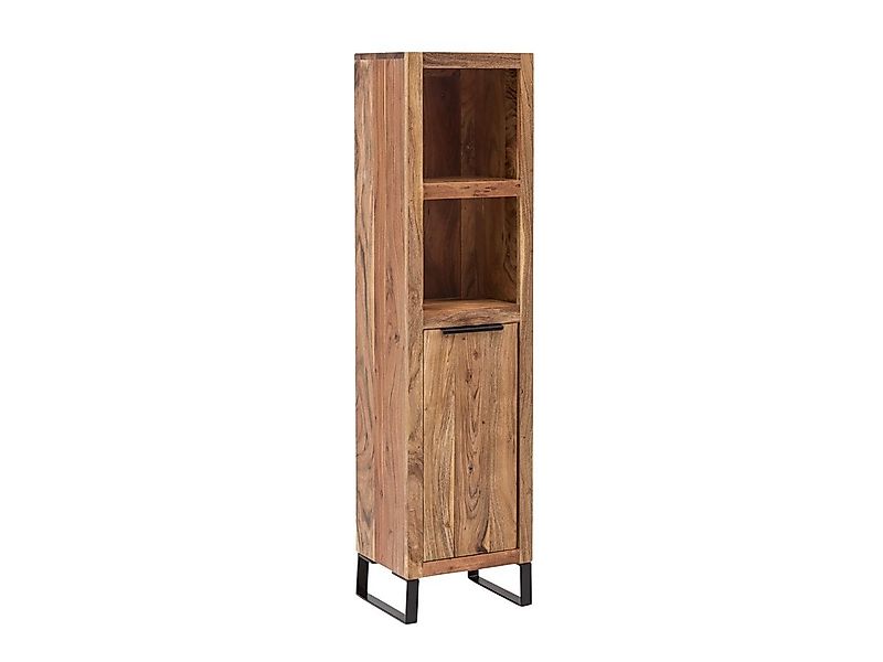 massivum Hochschrank Sydney Akazienholz Badschrank Badregal Massivholz günstig online kaufen