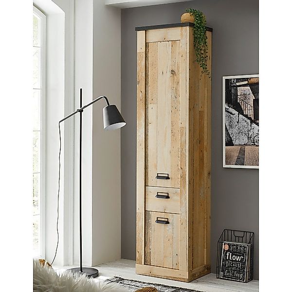 Lomadox Mehrzweckschrank SHELTON-61 in Old Style günstig online kaufen