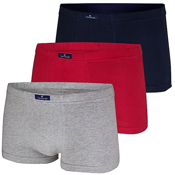 TOM TAILOR Boxershorts (3-St) ohne Eingriff, günstig online kaufen
