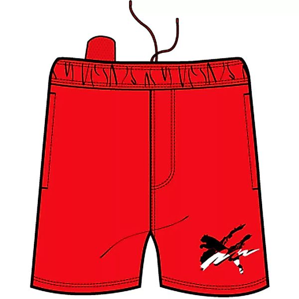 Puma Essential+ Summer Graphic Shorts Hosen M High Risk Red günstig online kaufen