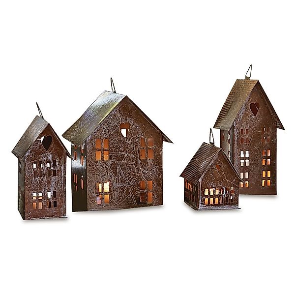 Mirabeau Kerzenlaterne Laterne 4er Set Treyford günstig online kaufen