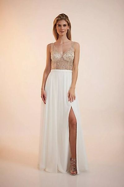Unique Abendkleid SHEER CRYSTAL DRESS günstig online kaufen