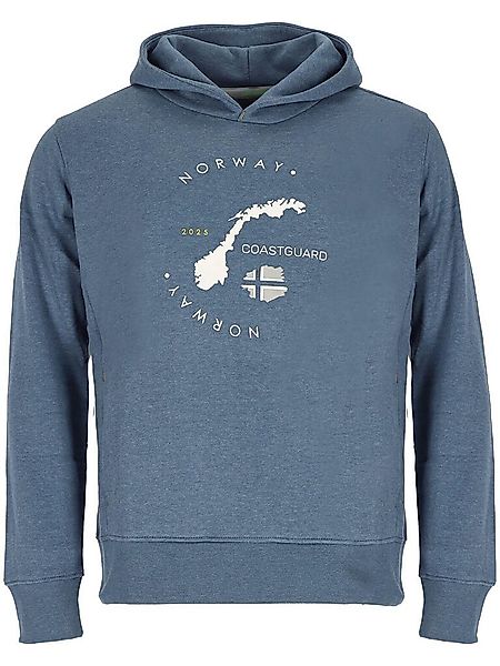 Coastguard Kapuzenpullover Herren Sweathoody mit Frontprint günstig online kaufen