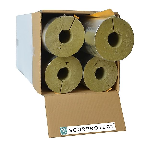 Scorprotect Karton Rohrisolierung Alu 64 MM X 60 MM günstig online kaufen