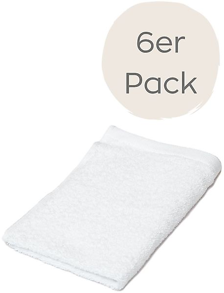 Wewo fashion Gästehandtücher 9517G, Frottee (Packung, günstig online kaufen