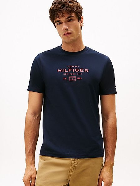 Tommy Hilfiger T-Shirt HILFIGER STACK GRAPHIC TEE Regular fit mit Rundhalsa günstig online kaufen