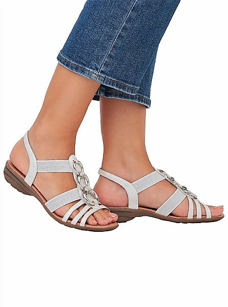 Remonte Riemchensandale, Keilabsatz, Sommerschuh, Sandalette mit Gummizügen günstig online kaufen