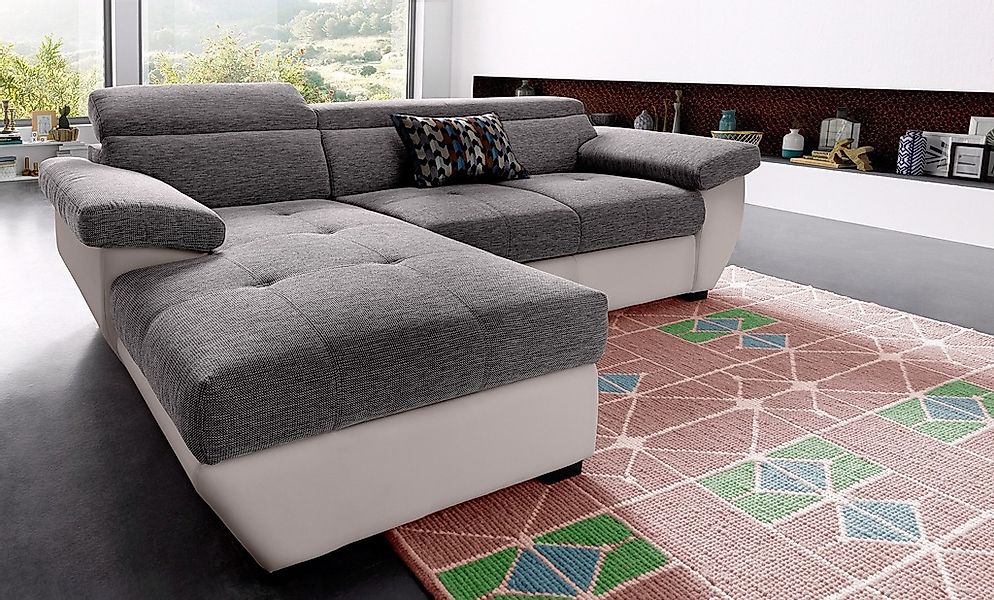 COTTA Polstergarnitur "Speedway L-Form", (Set), Set bestehend aus: Ecksofa günstig online kaufen