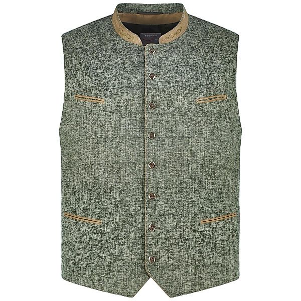 Weis Trachtenweste mit Stretch Farbe oliv Größe: 66 günstig online kaufen
