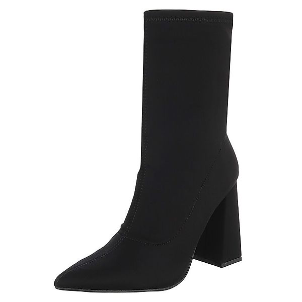 Ital-Design Elegante Blockabsatz-Stiefeletten für Damen, komfortabel günstig online kaufen