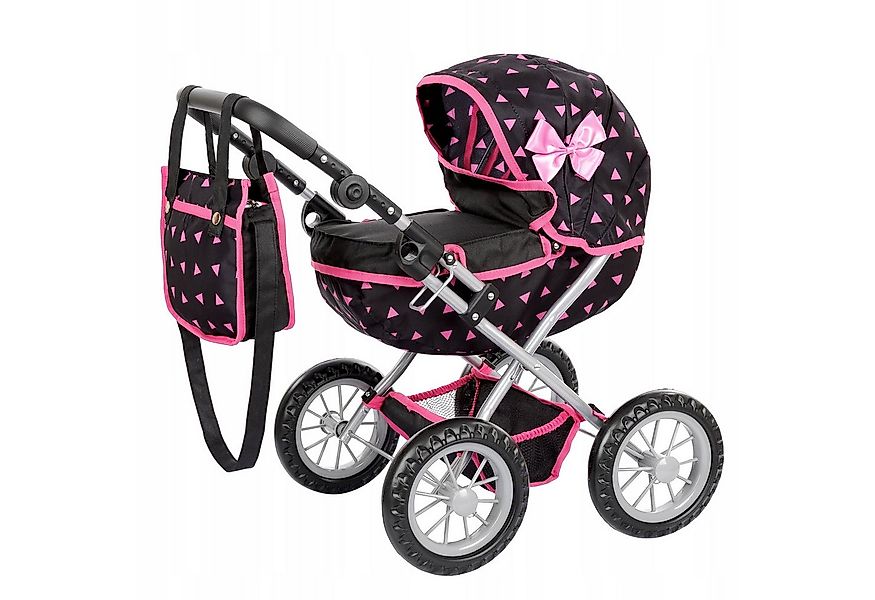 kinderplay Puppenwagen Puppenwagen mit Tasche – verstellbar – Spielspaß ab günstig online kaufen