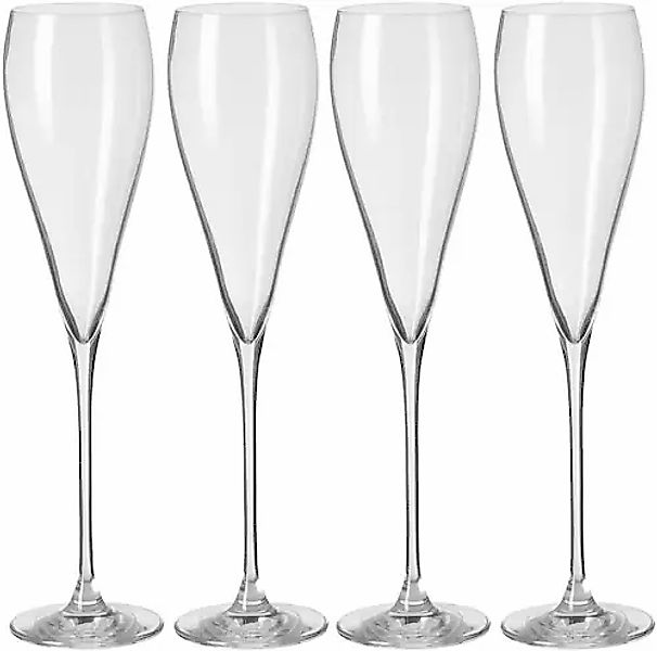 Fink Champagnerglas »PREMIO« Sektglas, Champagnerflöte, 4er Set, transparen günstig online kaufen