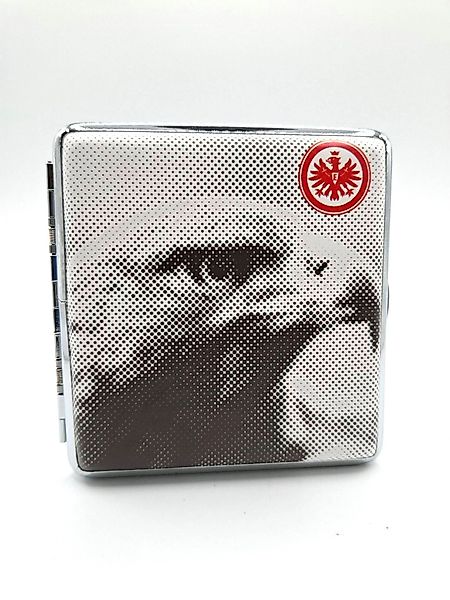 Eintracht Frankfurt Etui klassisches Metall-Etui für Zigaretten mit Logo, a günstig online kaufen