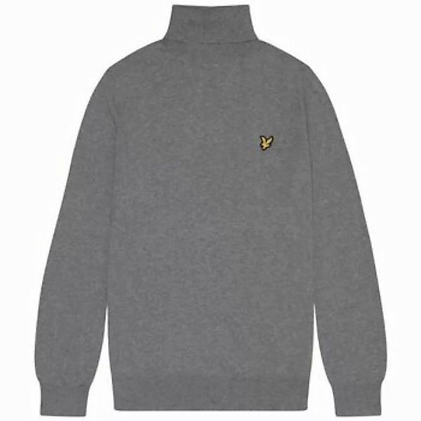 Lyle & Scott  Pullover KN2103V COTTON MERINO-T28 MID GREY MARL günstig online kaufen