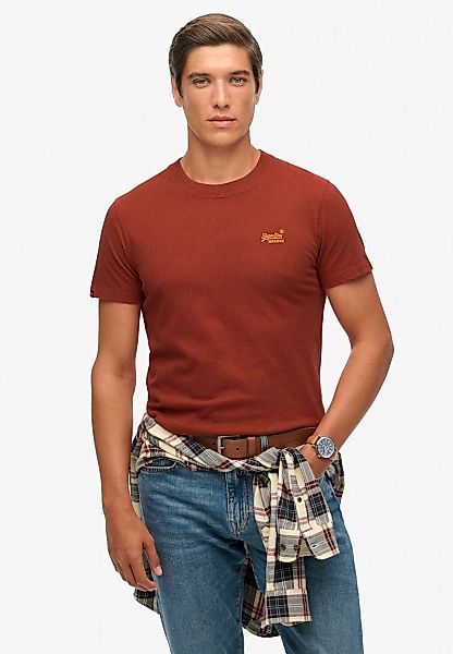 Superdry Rundhalsshirt "ESSENTIAL LOGO EMB TEE" günstig online kaufen