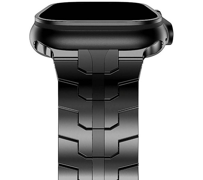 SmartUP Smartwatch-Armband für Apple Watch 11-1 / SE Ultra Titan Metall Ede günstig online kaufen