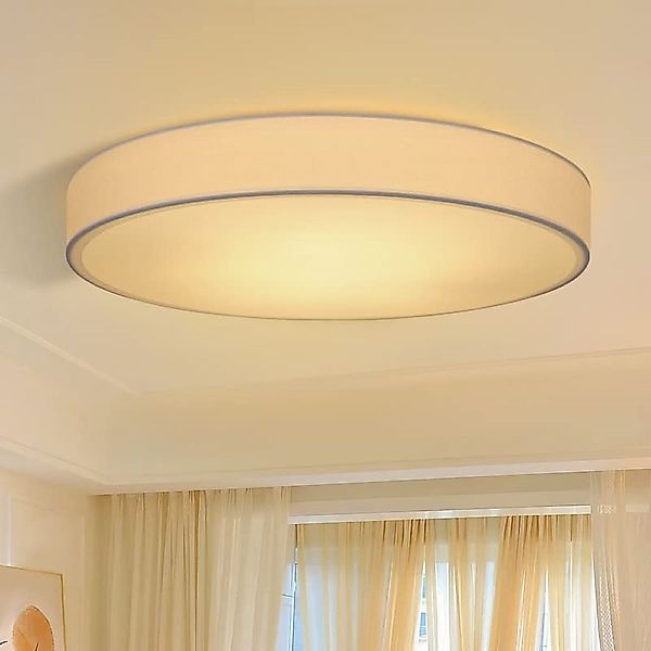 Nettlife LED Deckenleuchte Schlafzimmer Grün Stoffschirm günstig online kaufen